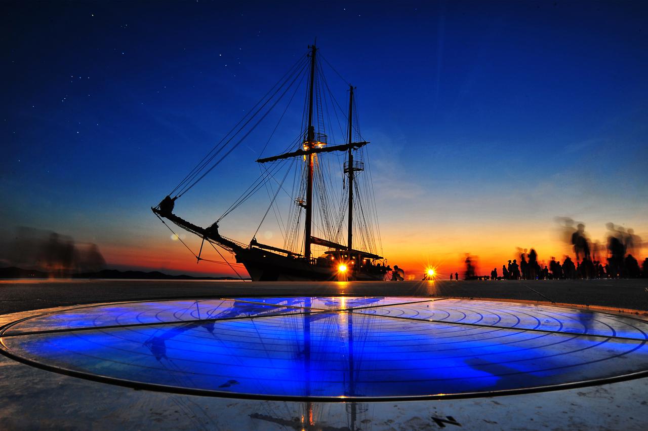 zadar, monument to the sun, lux zadar, trips, airport transfer, accommodation, luxury, holiday, services, studio, apartment, croatia