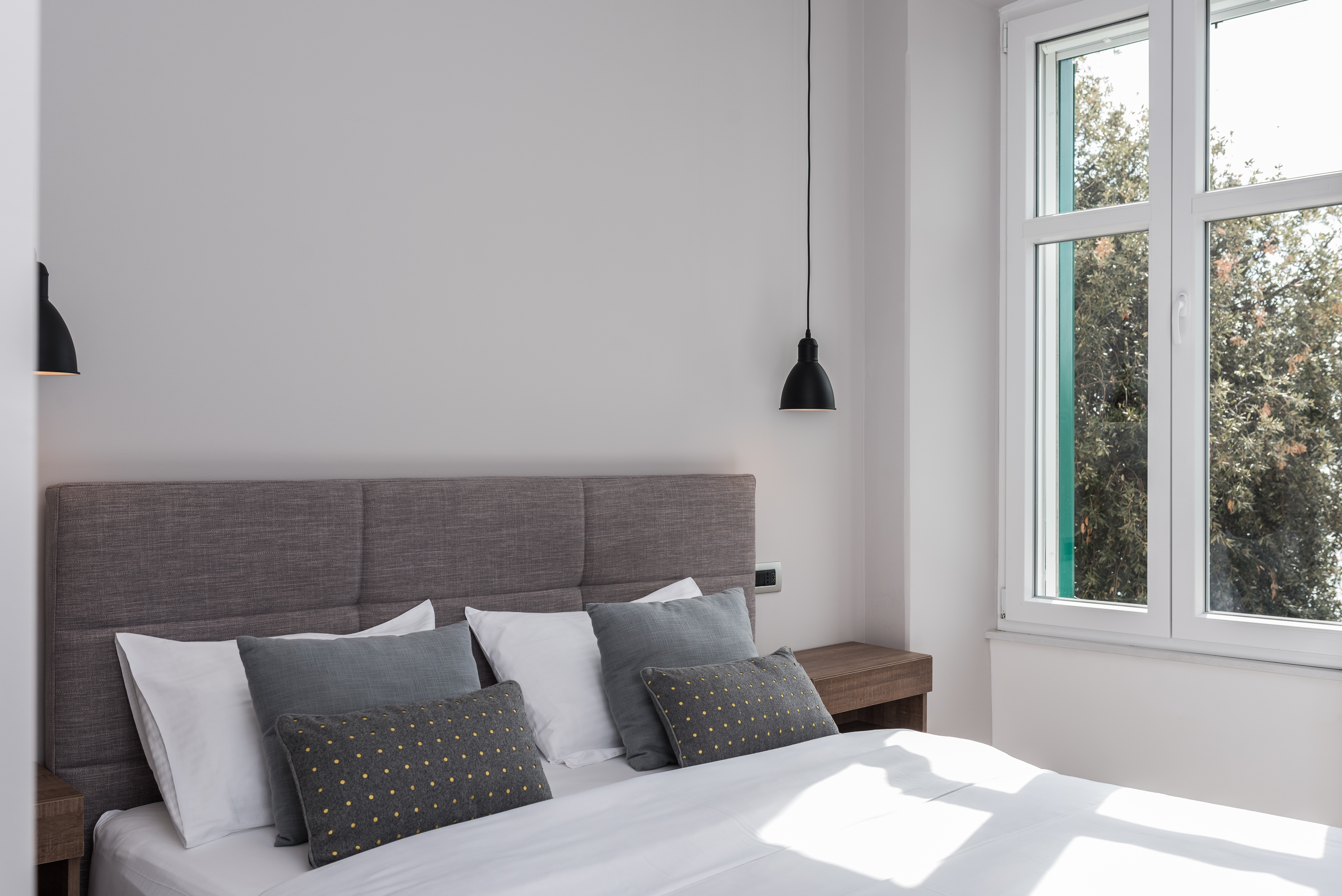 double bedroom, lux zadar, zadar, croatia, sea view, luxury, apartment, vacation, holiday